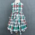 Kids Clothing Plaid  Girl Dress Design 2-10